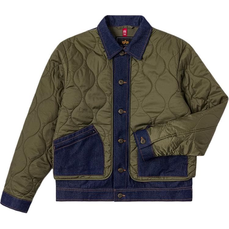 Куртка Alpha Industries Lee Зеленые Унисекс Куртки - изображение 1
