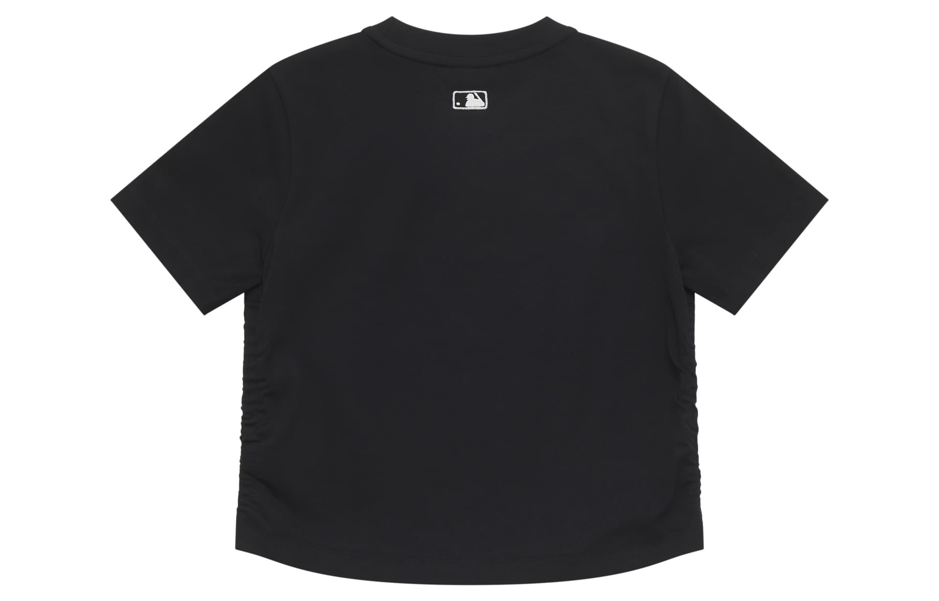 Футболка MLB Heart New York Yankees SS25 Стандартная рукавная футболка женская черная - изображение 2