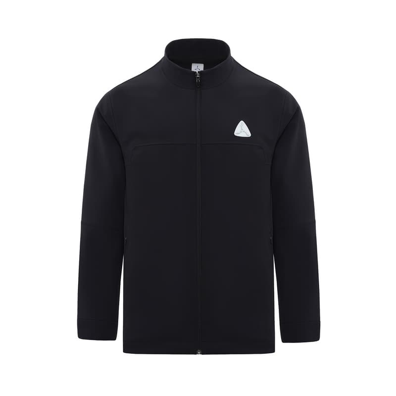 Куртка LI-NING 1990 Golf Однотонный дышащий универсальный повседневный мужской жакет с молнией и стойкой - изображение 1