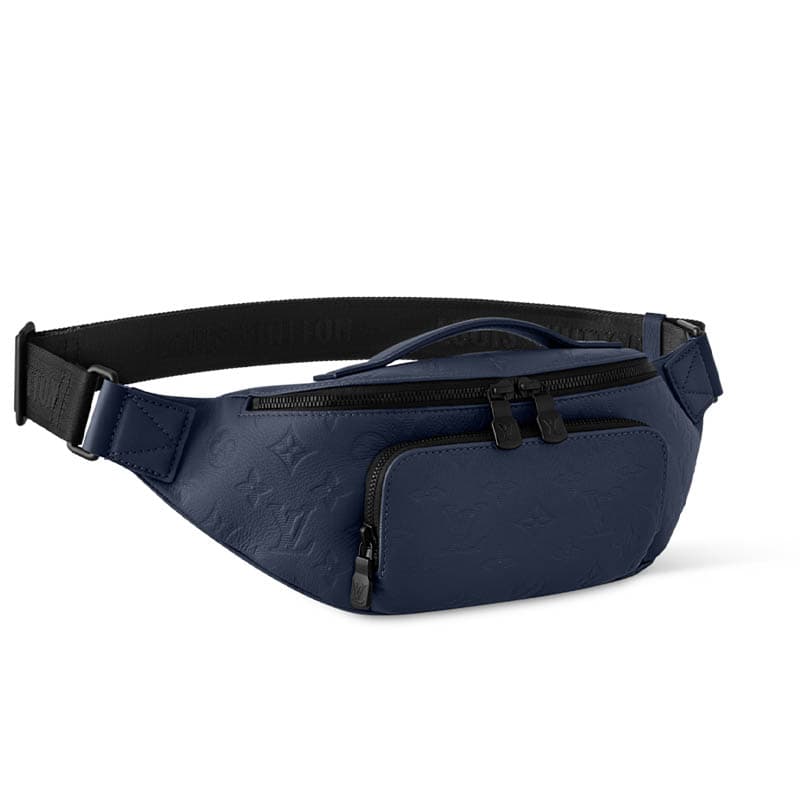Поясная сумка Louis Vuitton Monogram Shadow Waist Bag Navy - изображение 2