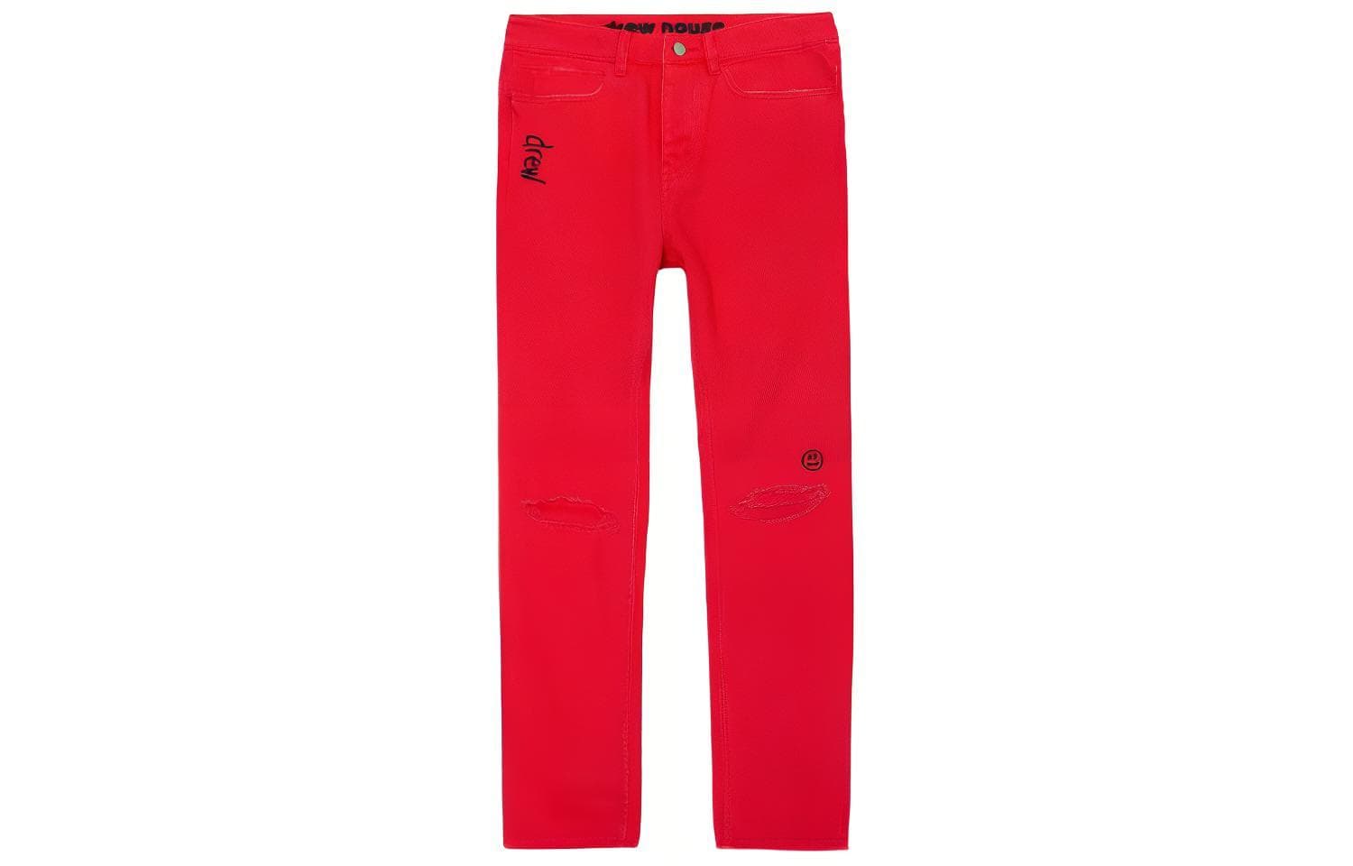 Штаны Drew House logo SS21 SS21 Distressed Drew Tapered Jean - изображение 1