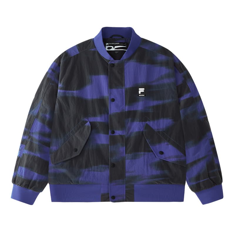 Куртка FILA FUSION Куртка Мужская Синяя Фиолетовая - изображение 1