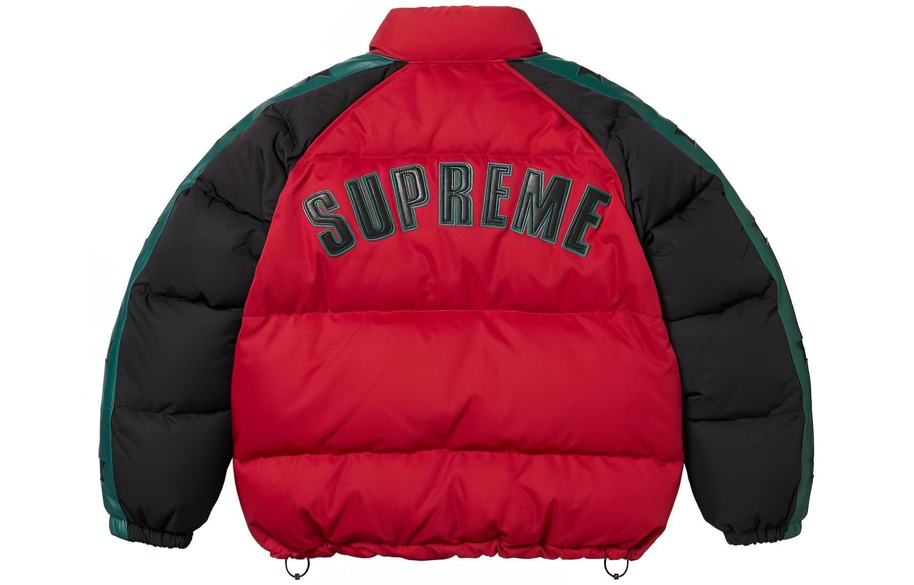 Зимняя куртка Supreme Star Sleeve Down Puffer Jacket - изображение 1