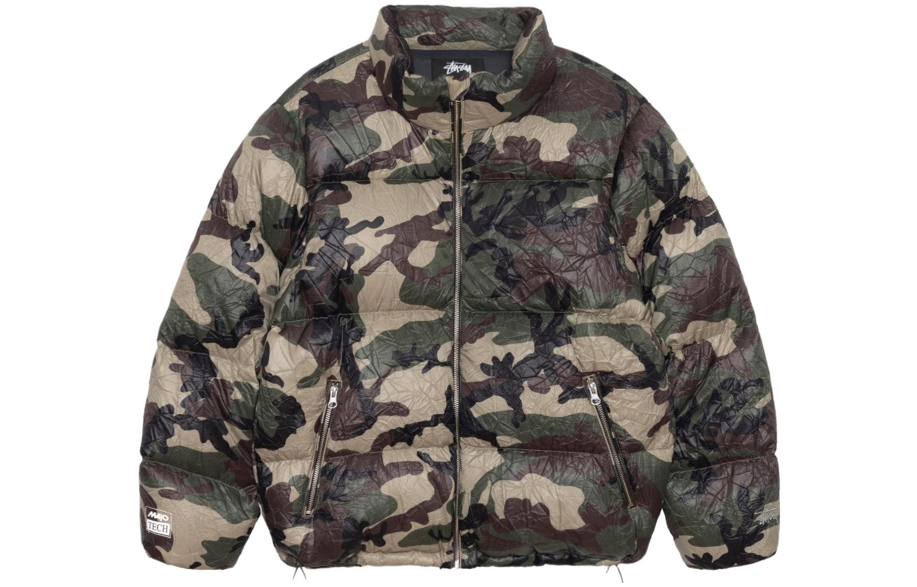 Зимняя куртка Stussy FW23 Black - изображение 1