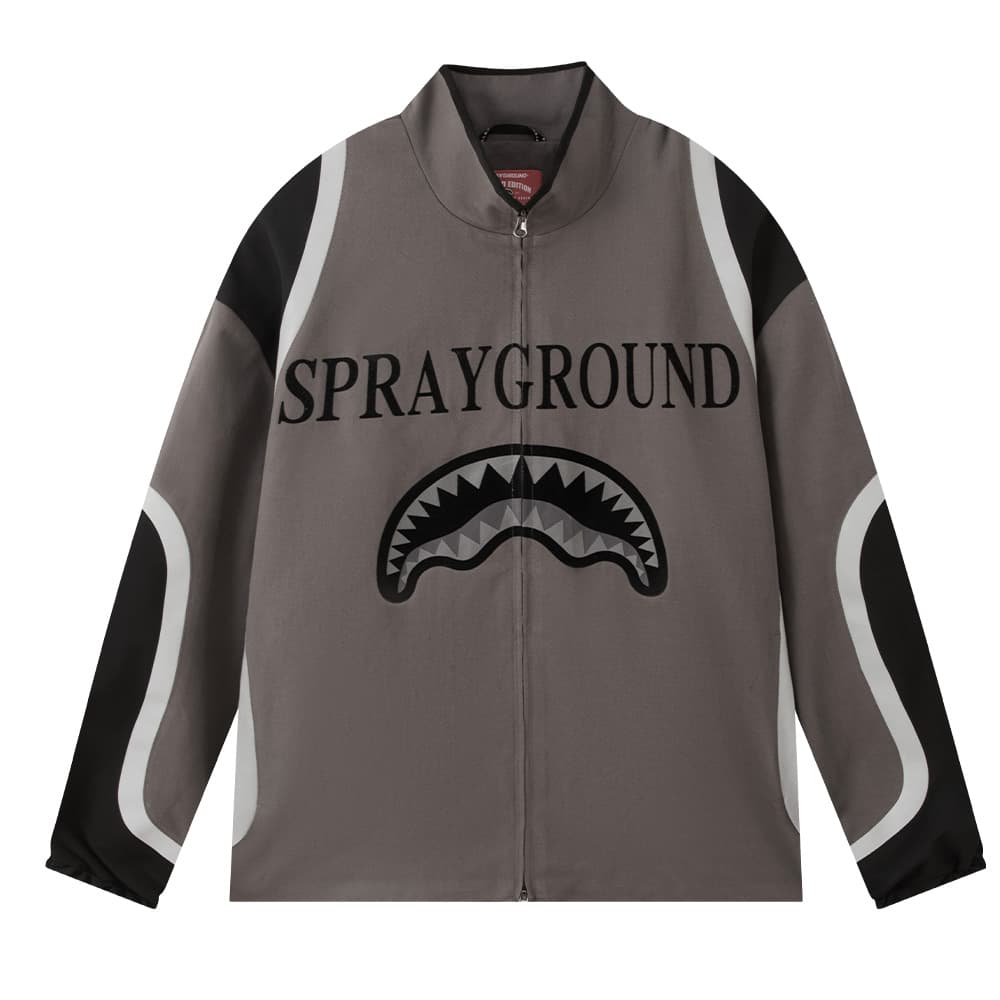 Куртка SPRAYGROUND Куртки и пальто унисекс среднего серого цвета - изображение 1