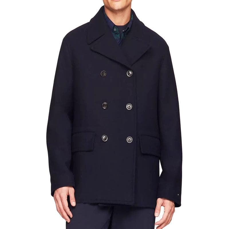 Пальто Tommy Hilfiger Пальто Мужское Морской Синий - изображение 1