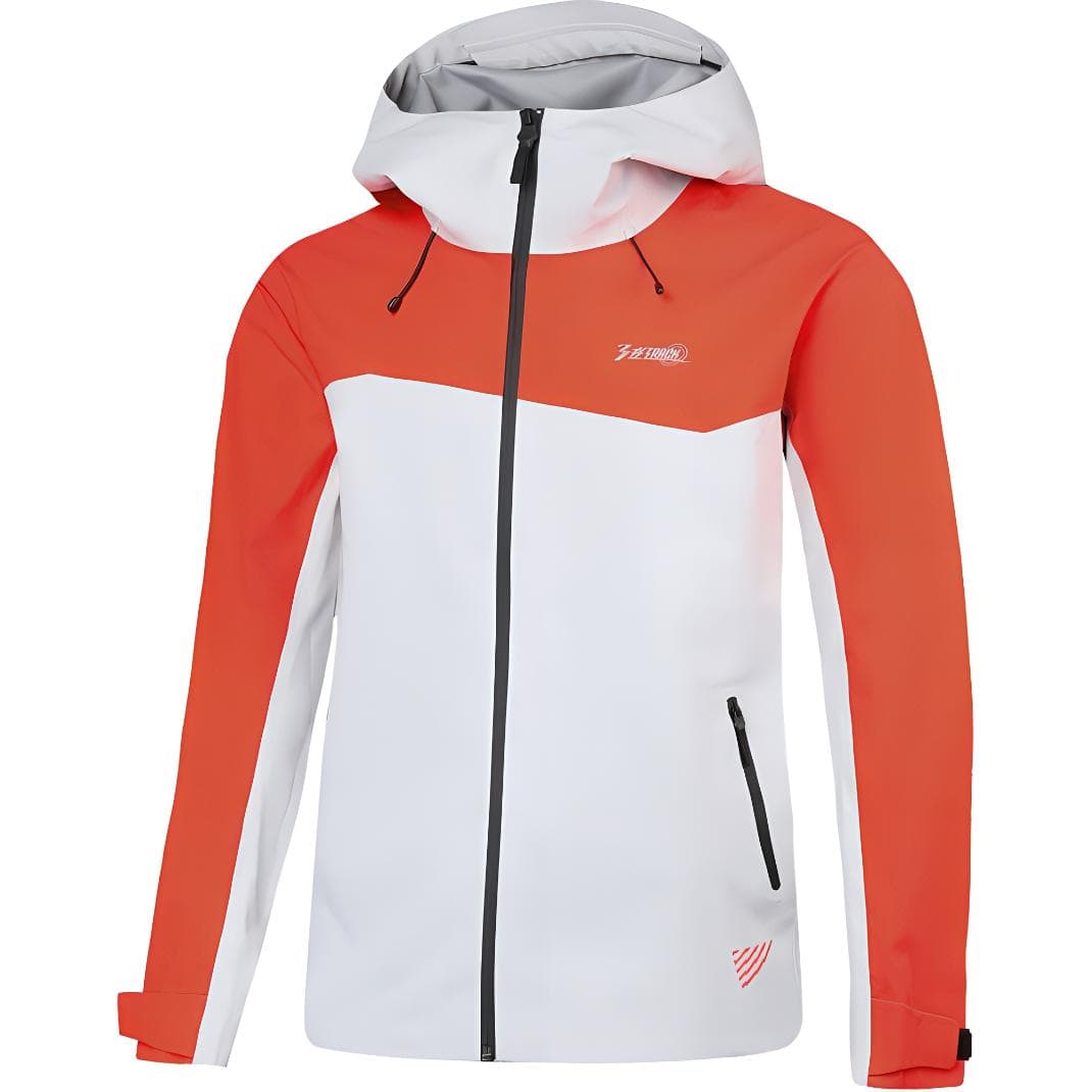 Демисезонная куртка 361° Running Collection Ветрозащитная ветровка Мужская LIGHTHOUSE Серый Пламенный Оранжевый - изображение 1