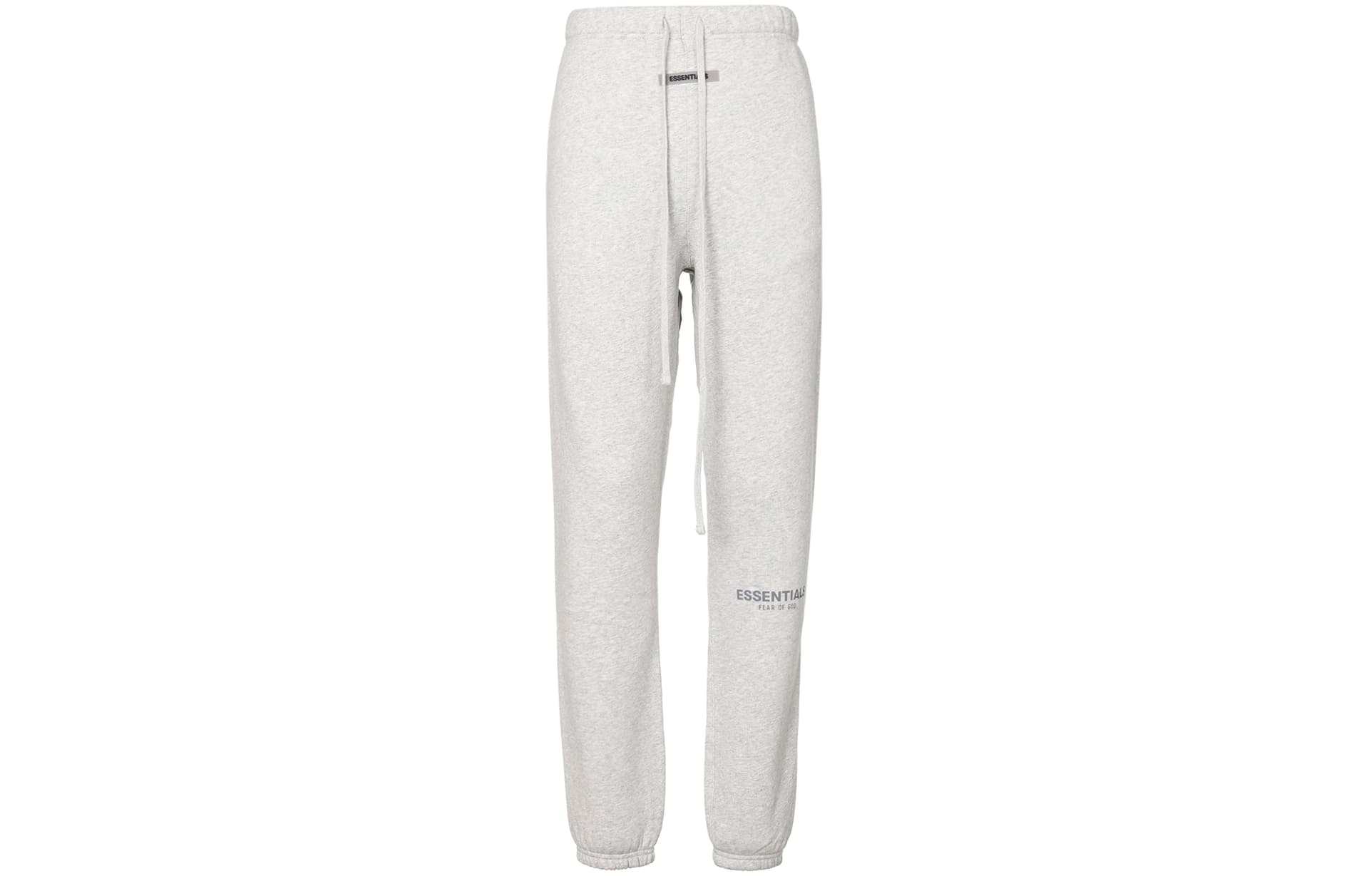 Штаны Fear of God Essentials FW19 Reflective Sweat Pant Light Heather Grey - изображение 1