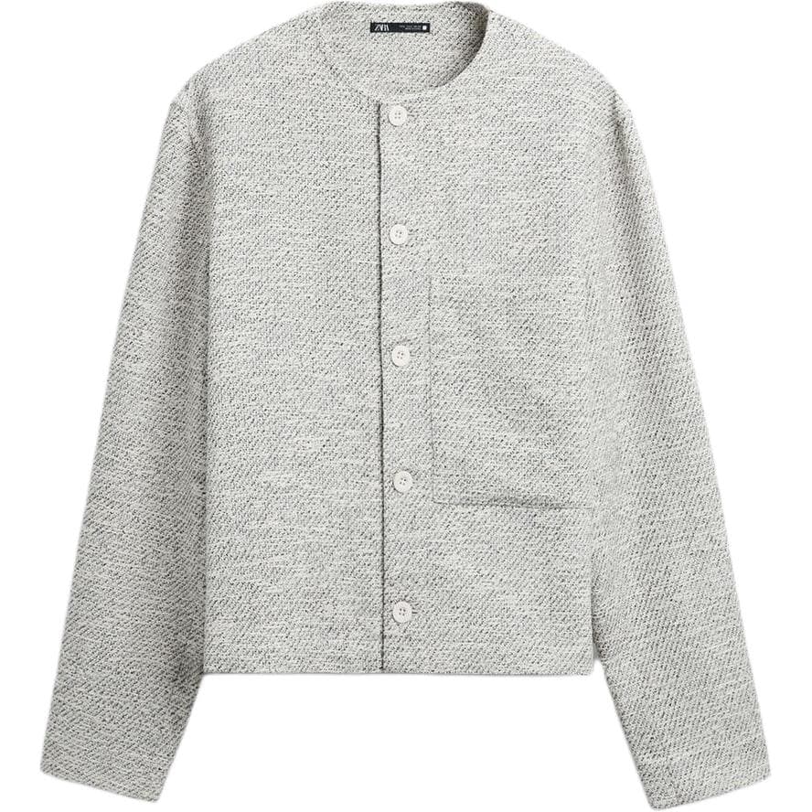 Куртка ZARA Textured Jacket - изображение 1