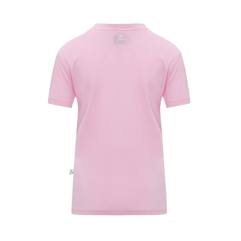 Футболка LI NING 1990 X Clove T Рубашка Женская Ying Розовая - изображение 2