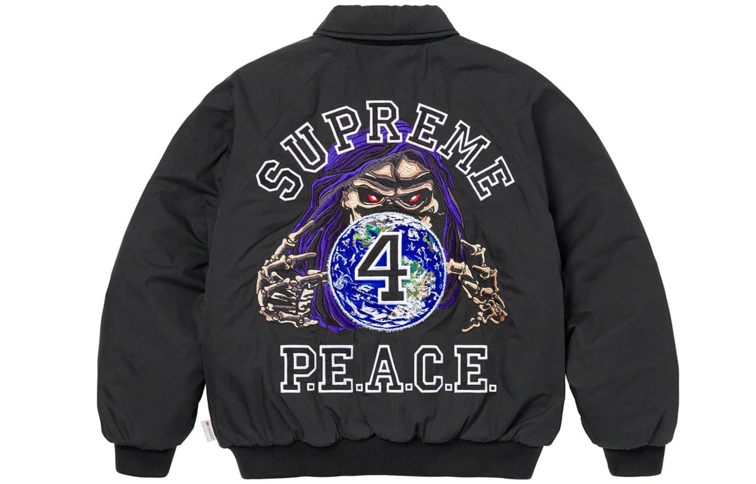 Куртка Supreme FW23 FW23 WEEK11 PEACE EMBROIDERED WORK JACKET - изображение 1