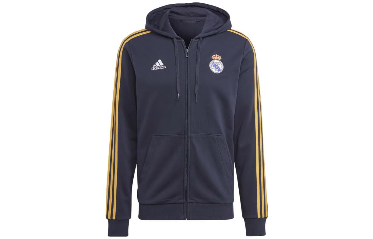 Куртка adidas Logo Hoodie Jacket Legend Ink - изображение 1