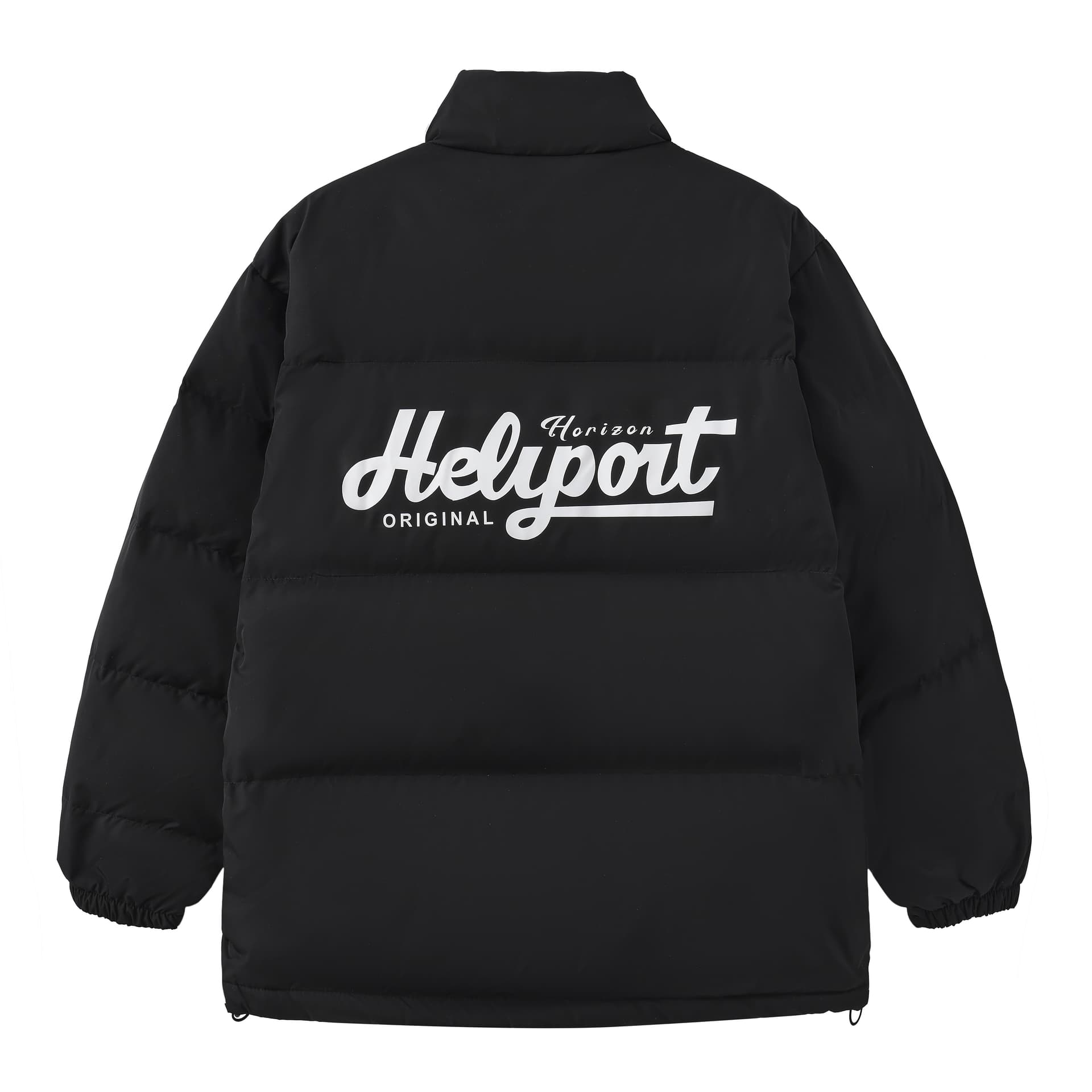Зимняя куртка HELIPORT Пуховик Унисекс Черный - изображение 1