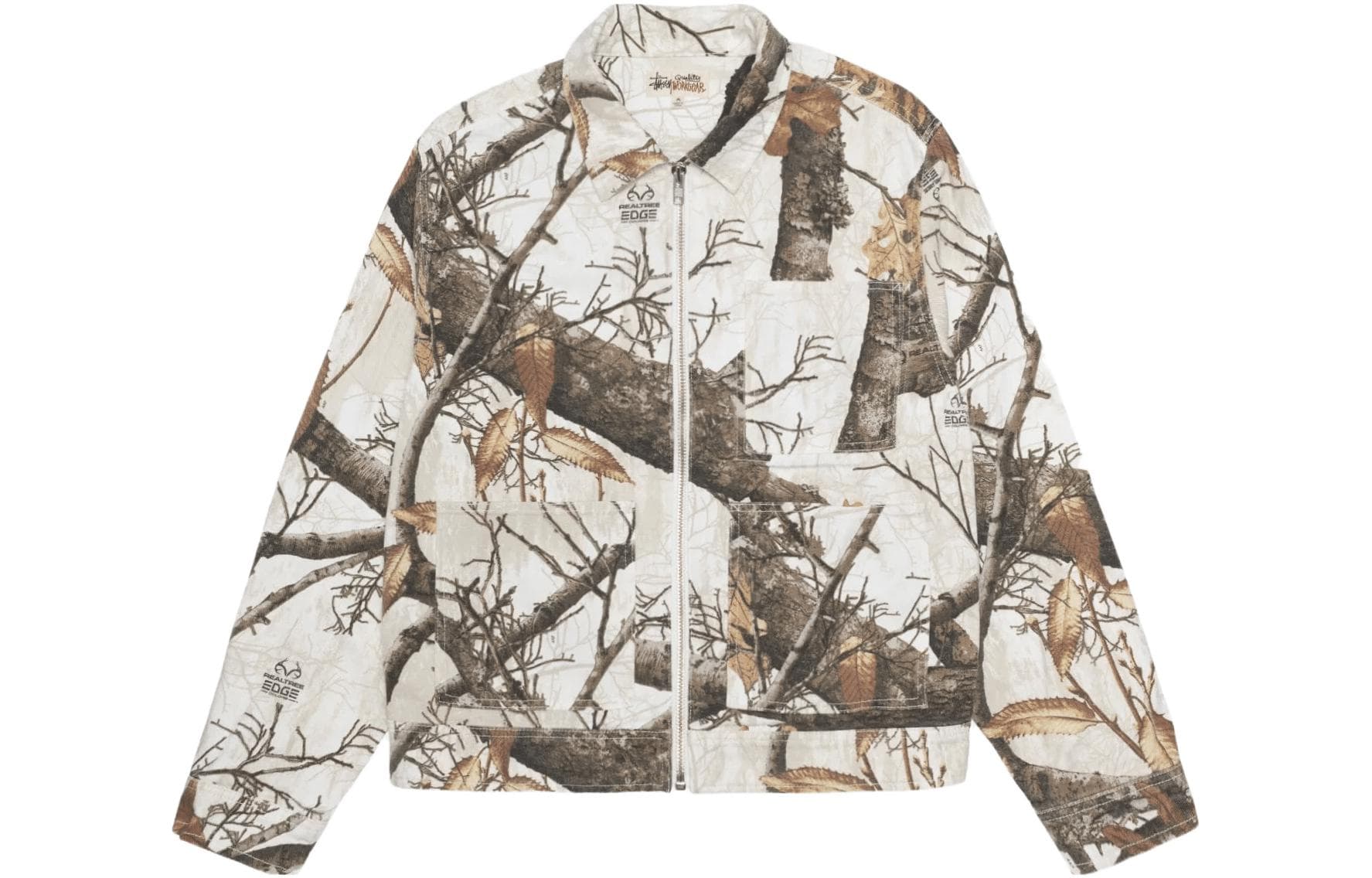 Куртка Stussy FW23 ZIP WORK JACKET REALTREE EDGE - изображение 1