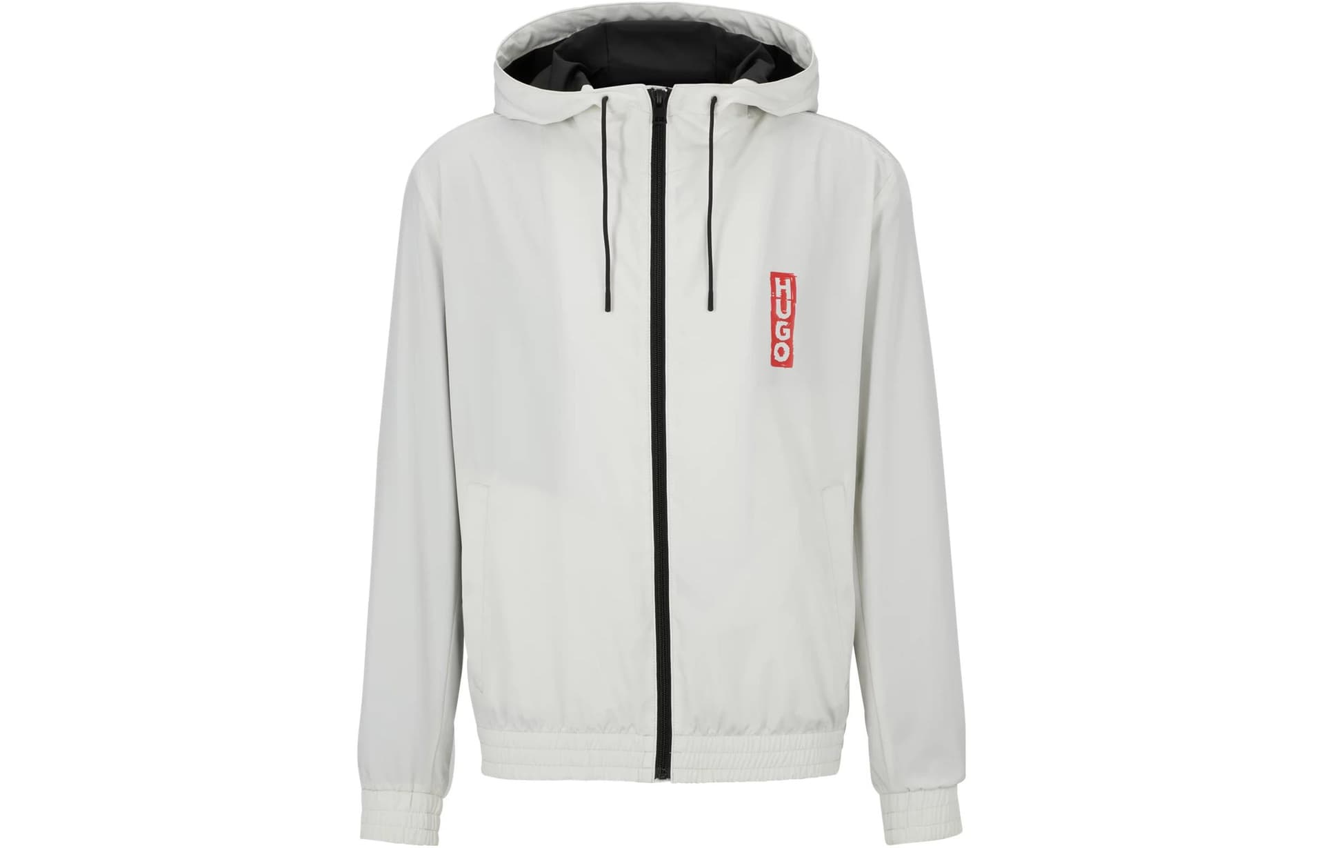 Куртка HUGO BOSS Water-Repellent Hooded Jacket With Vertical Logo - изображение 1