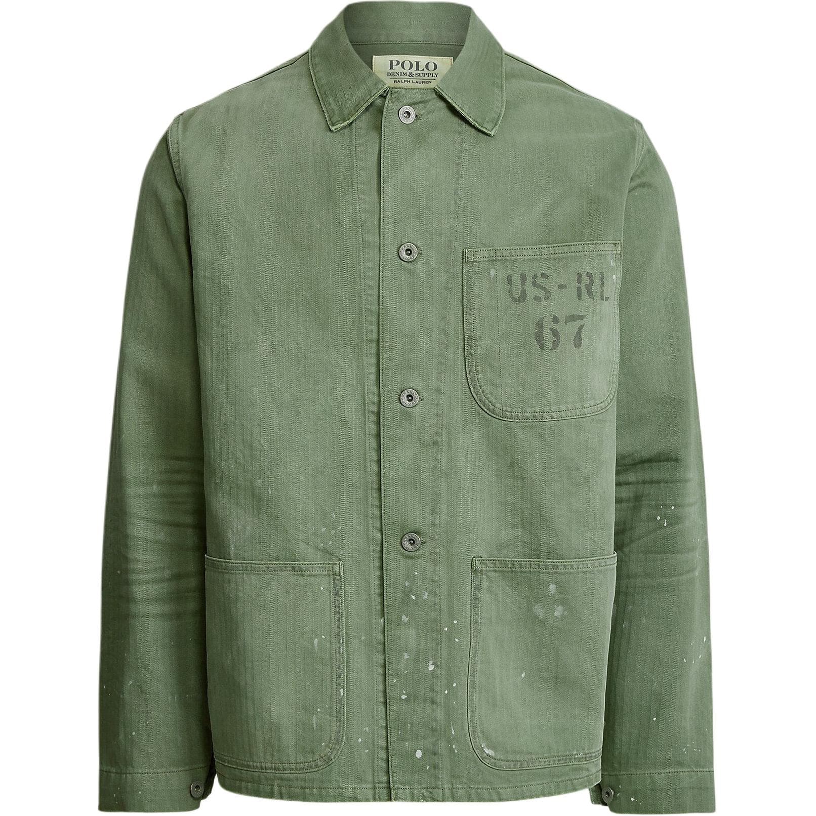 Куртка Polo Ralph Lauren FW23 Куртки и Пальто Мужской Армейский Зеленый - изображение 1
