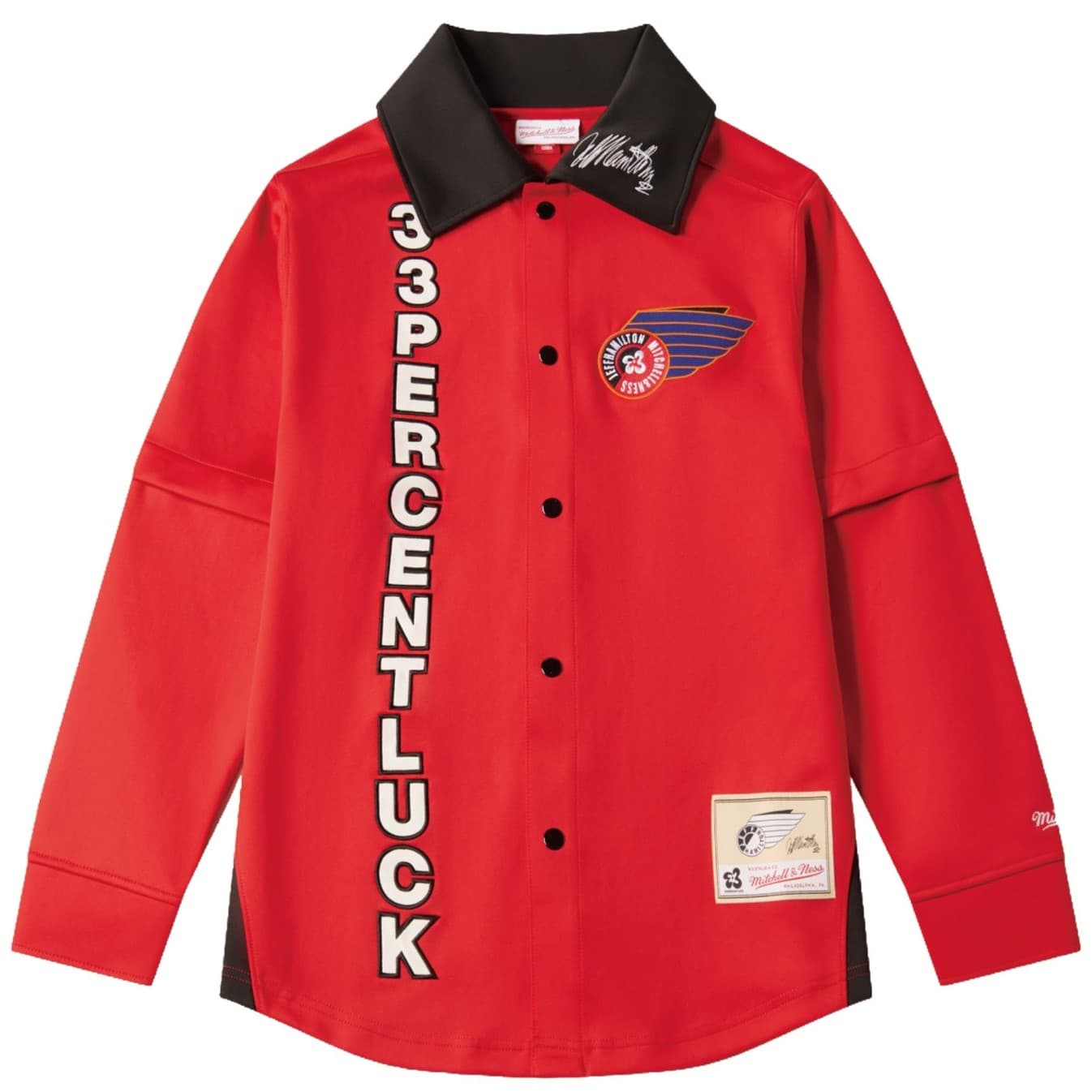 Куртка Mitchell Ness Jeff Hamilton x 33 x Jeff Hamilton x 33 - изображение 1