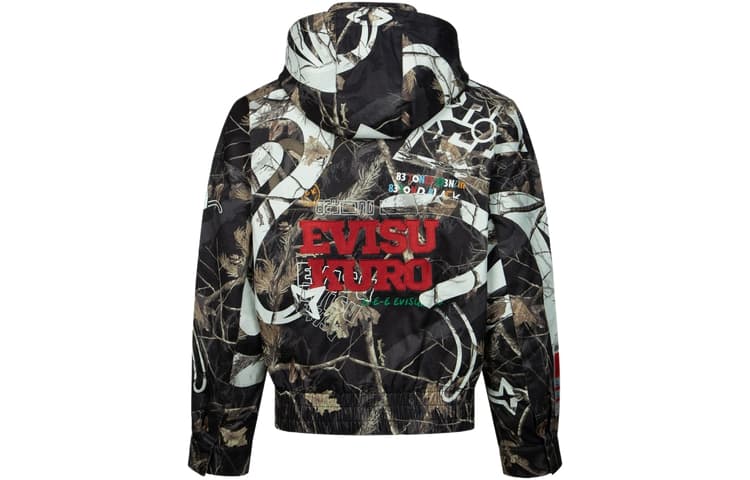 Куртка EVISU 23AW Multicolor Hoodie Jacket - изображение 1