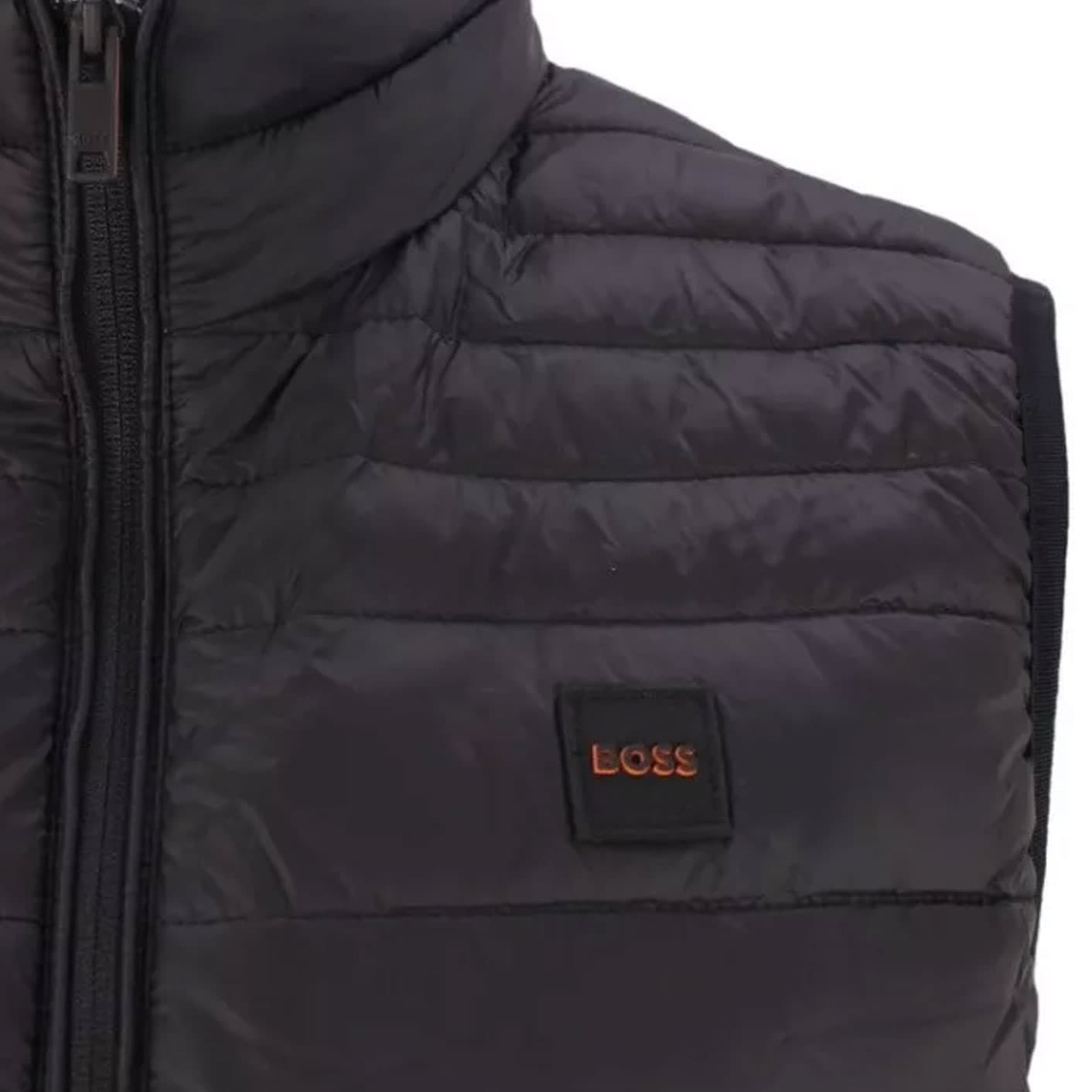 Жилет Hugo Boss Мужские черные жилеты - изображение 3