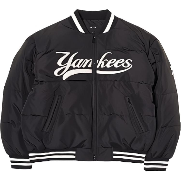 Бомбер MLB Varsity Front Cursive Rib Mid Short Down Jkt - изображение 1