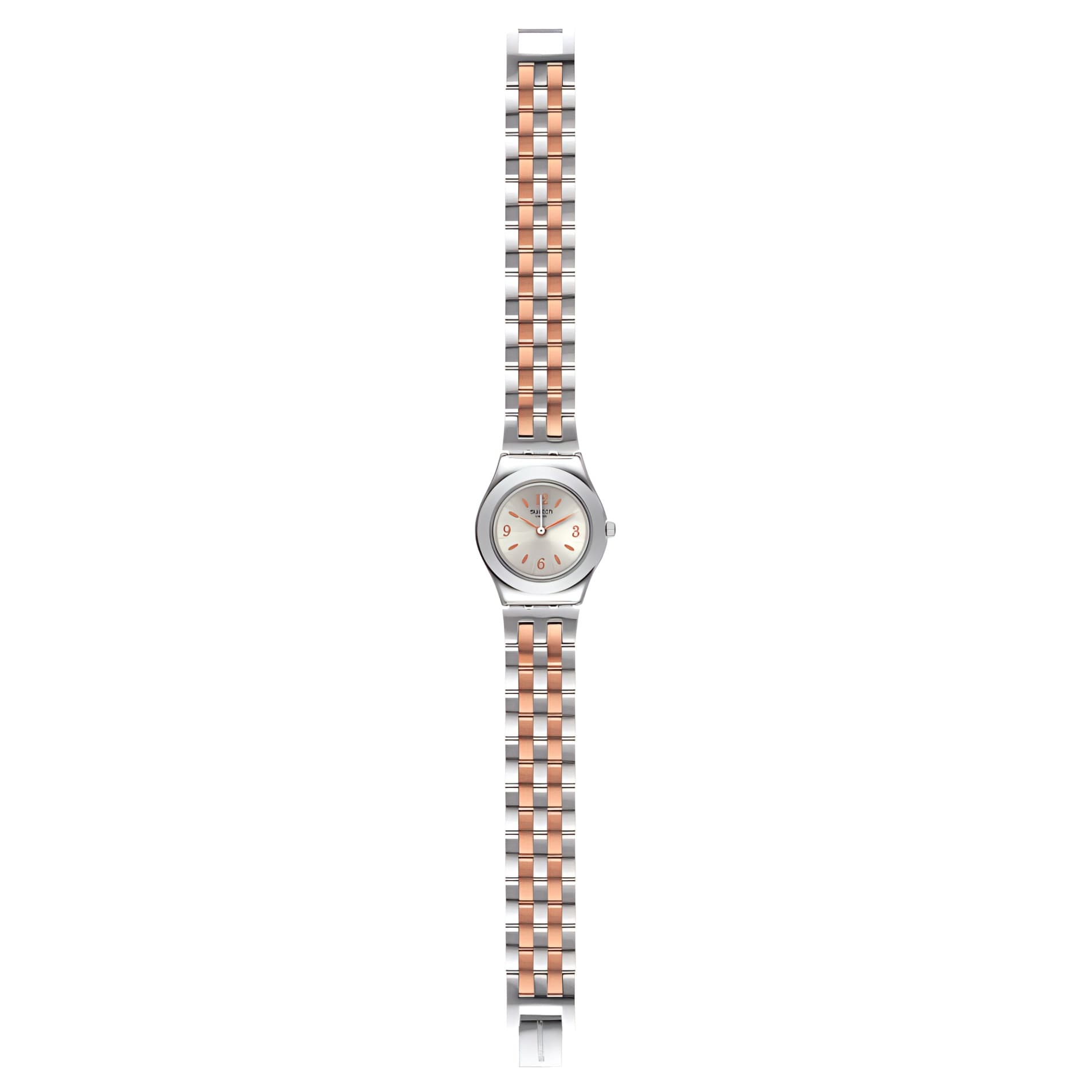 Часы SWATCH Metal Collection Кварцевый механизм Женские часы 25 мм Серый циферблат Корпус из нержавеющей стали - изображение 2