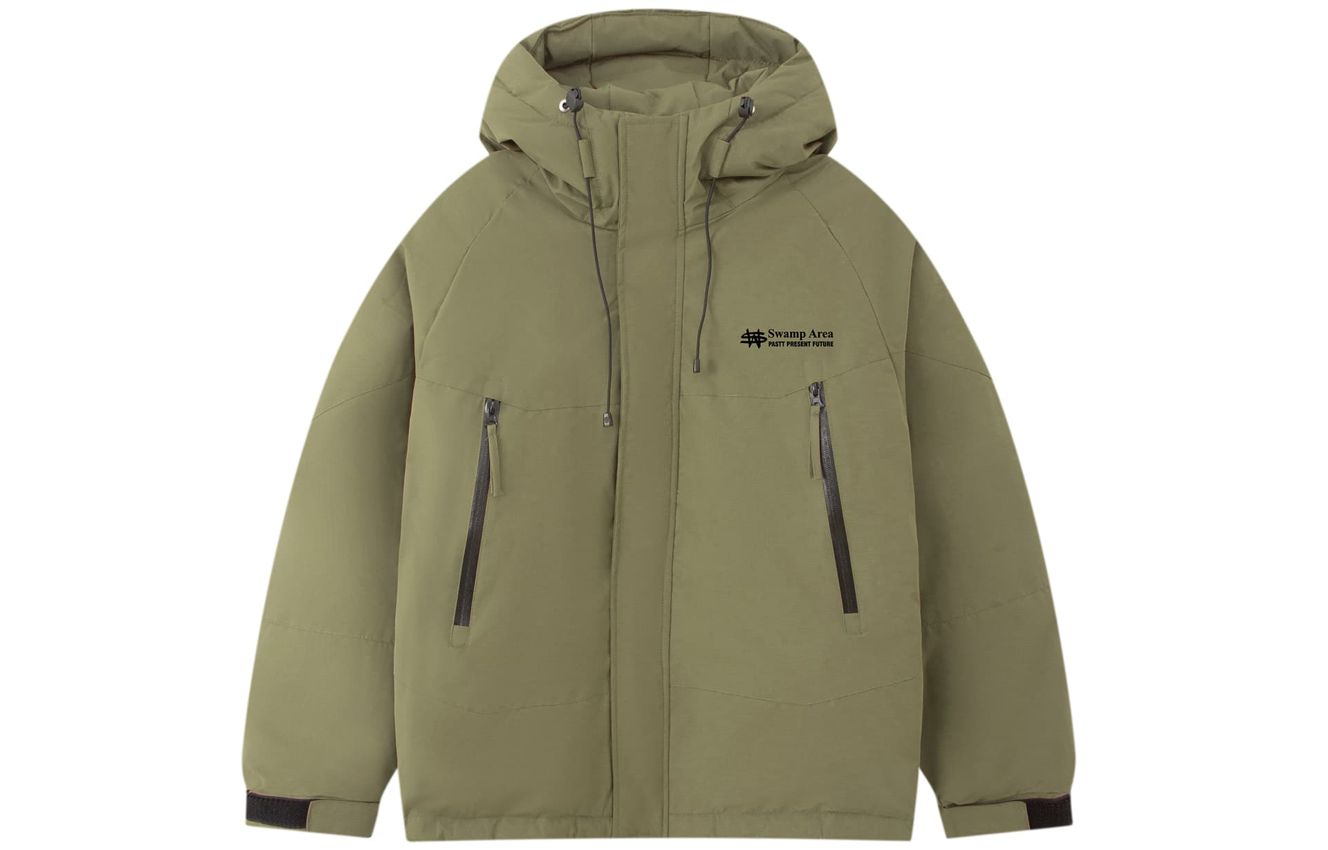 Зимняя куртка пуховик SWAMP AREA Logo - изображение 1