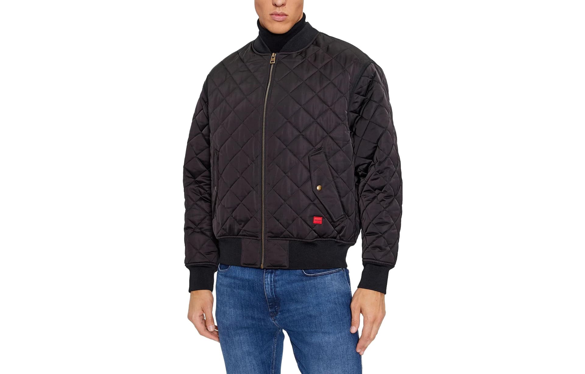 Зимняя куртка пуховик HUGO BOSS Logo - изображение 1