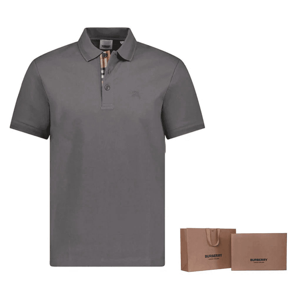 Поло Burberry Polo Shirt Grey - изображение 6