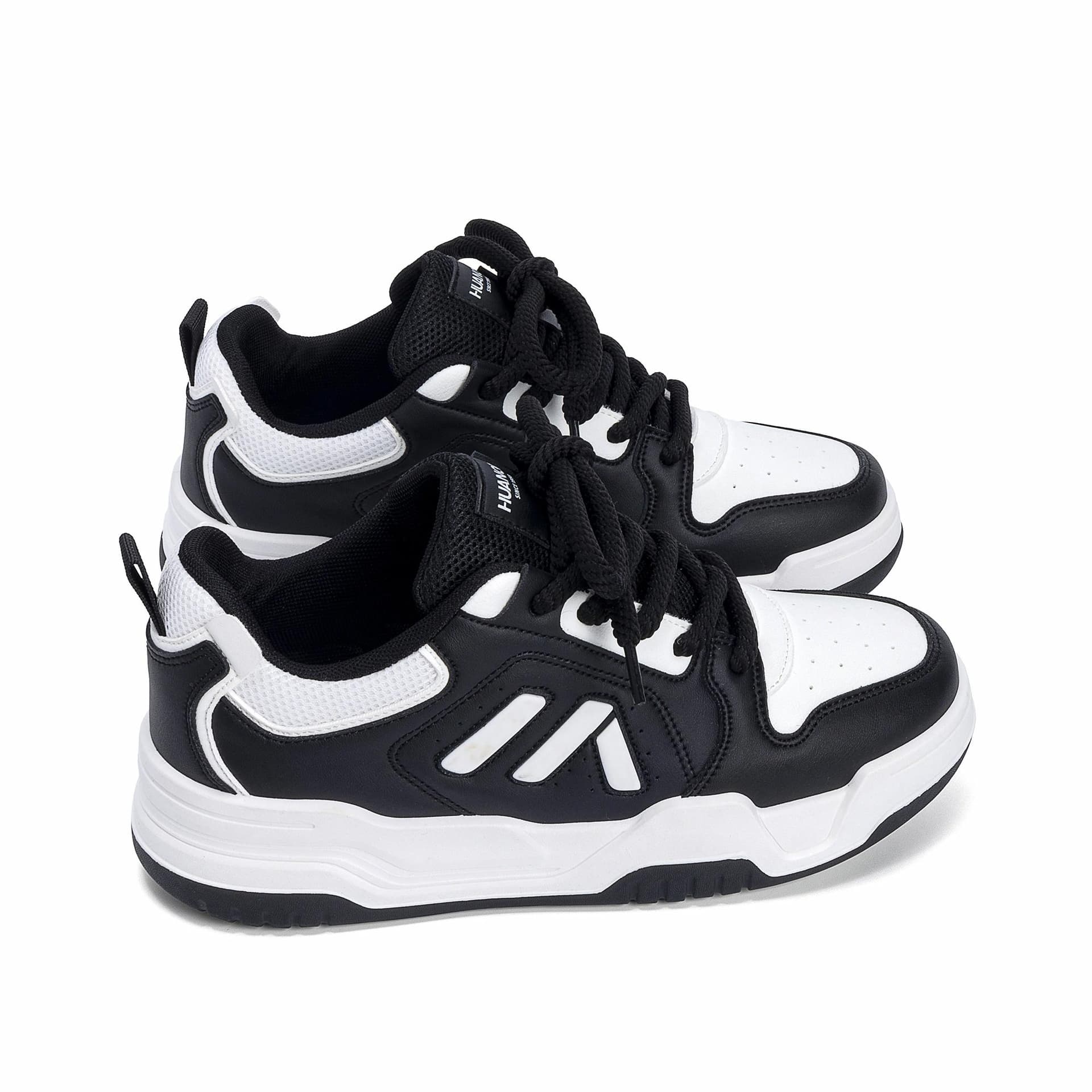Кроссовки HUANQIU Air Force 1 Black White - изображение 3
