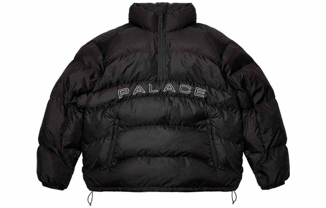 Зимняя куртка пуховик Palace Ultimo FW23 Pullover Jacket Black - изображение 1