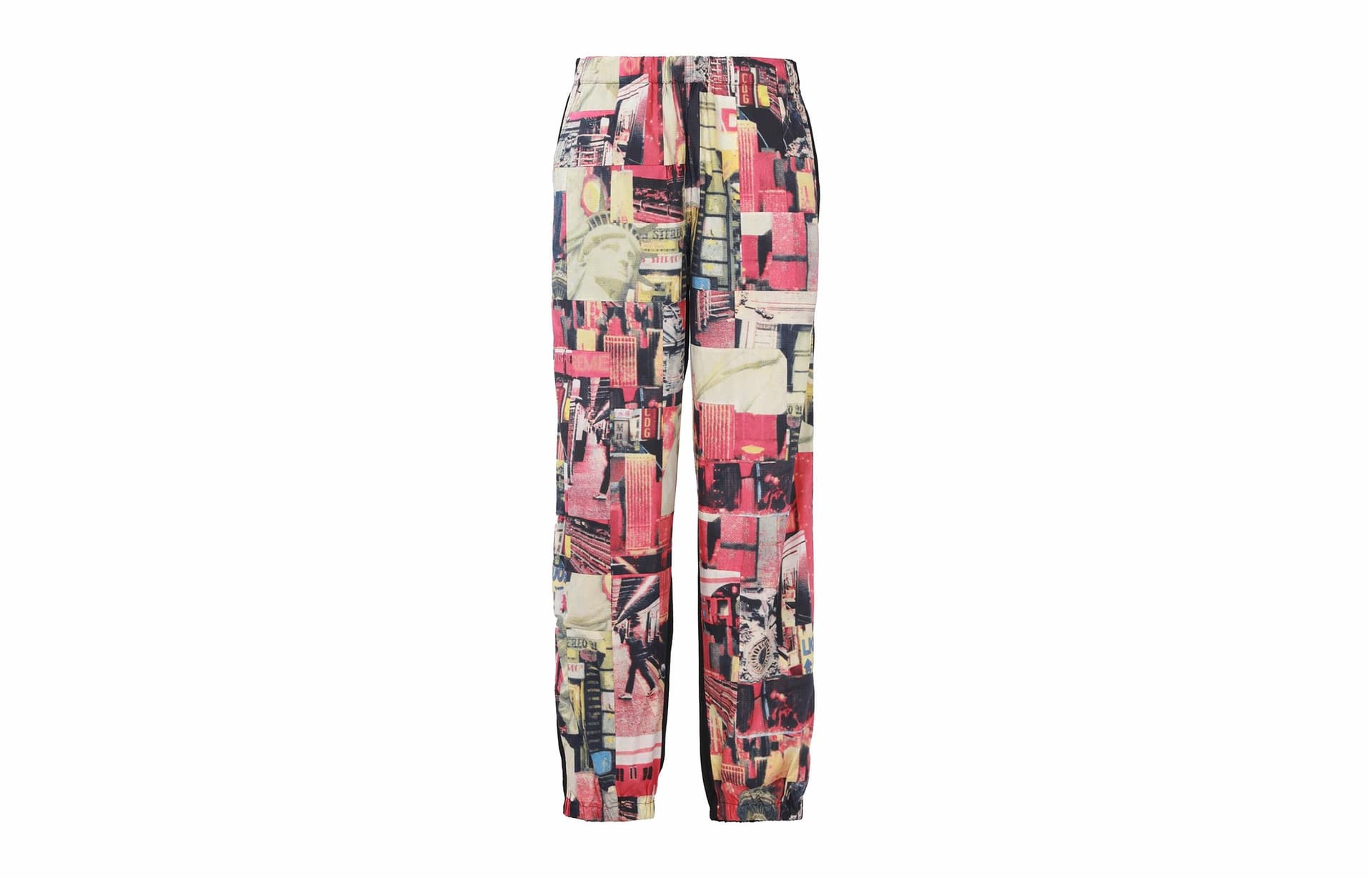 Штаны Supreme x Comme des Garcons SHIRT Patchwork Skate Pant - изображение 1