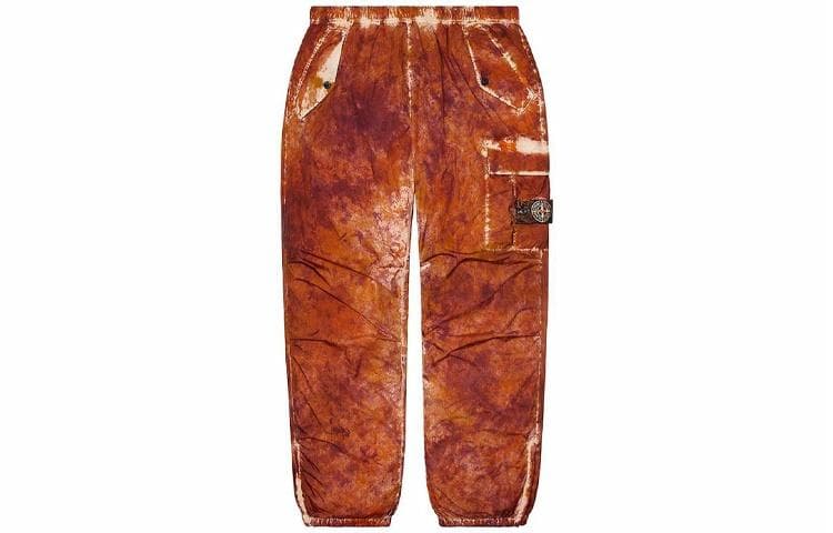 Штаны Supreme x Stone Island Painted Camo Cargo Pant - изображение 1