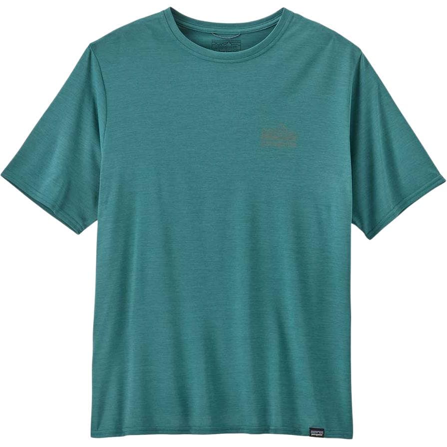 Футболка Patagonia Capilene T Рубашка Мужская Wetland Синий Wetland Синий - изображение 2