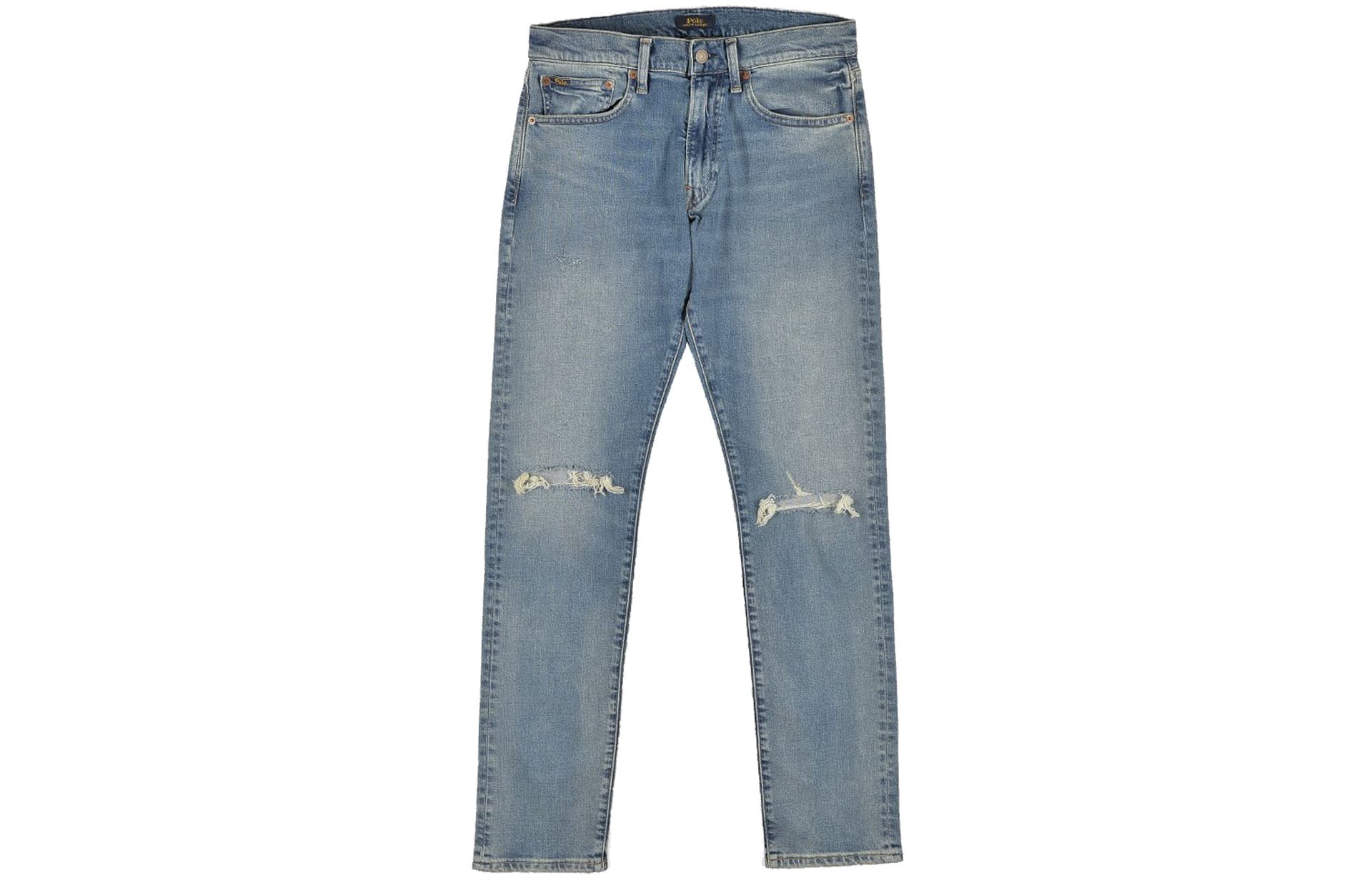 Штаны Polo Ralph Lauren Blue Men's Jeans Поло Ральф Лорен Синий Мужской Джинсы - изображение 1