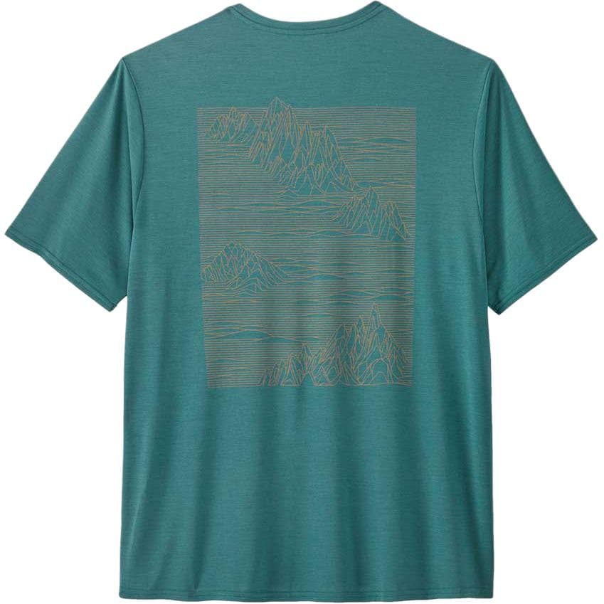 Футболка Patagonia Capilene T Рубашка Мужская Wetland Синий Wetland Синий - изображение 1
