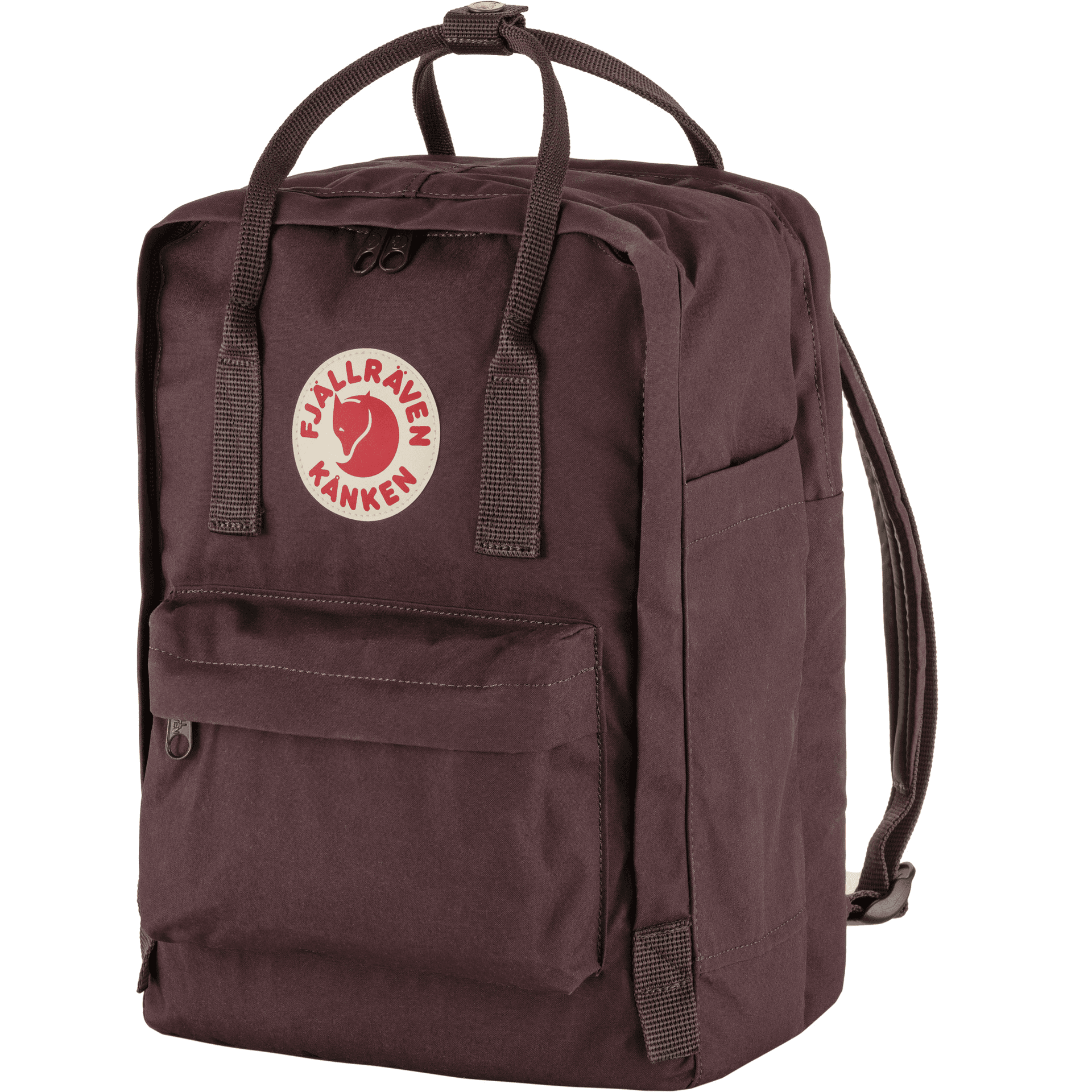 Fjallraven Kanken 18L Outdoor Рюкзак Сумка Виниловая Ежевика Унисекс - изображение 2