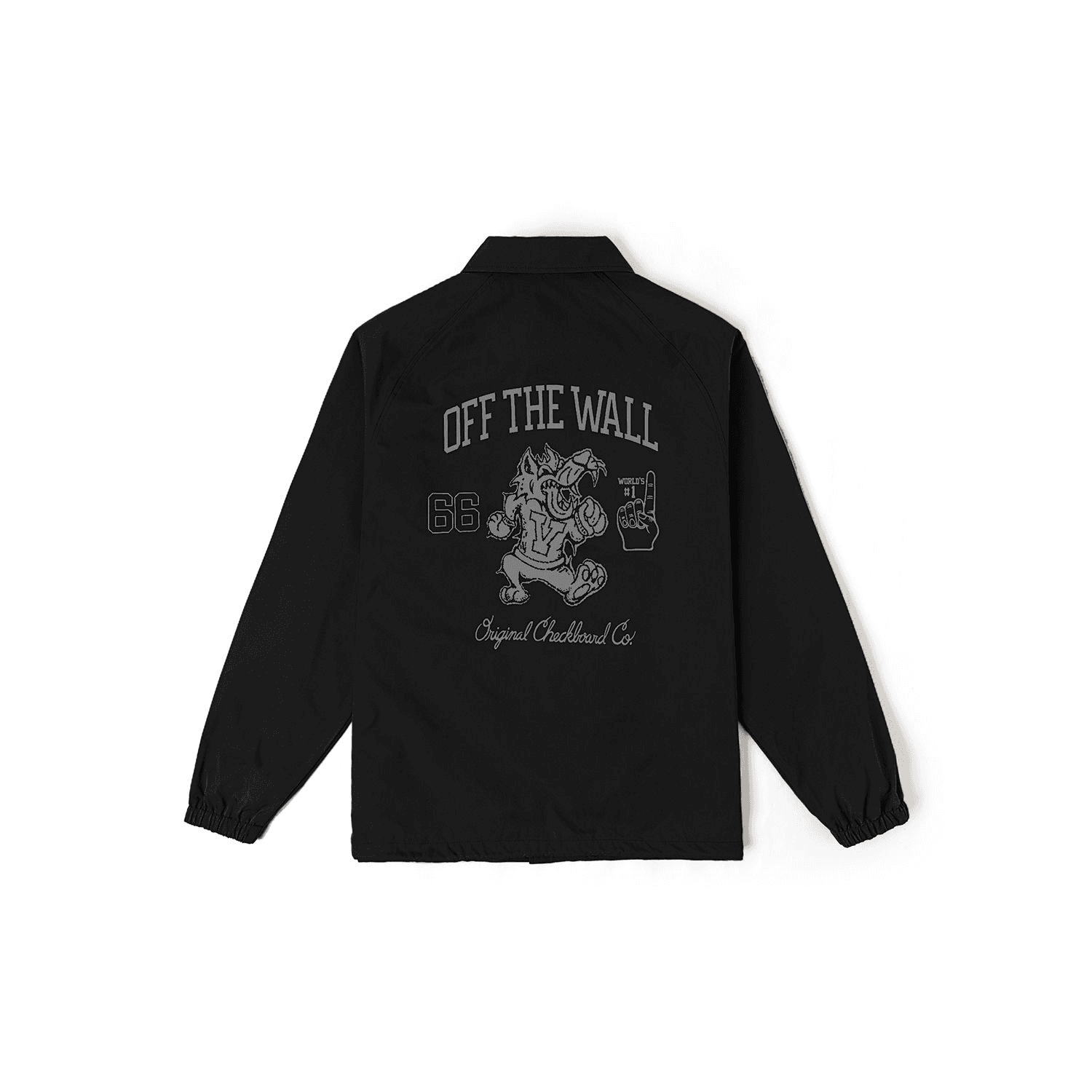 Куртка Vans off The Wall Куртки и Пальто Мужские Черные - изображение 1