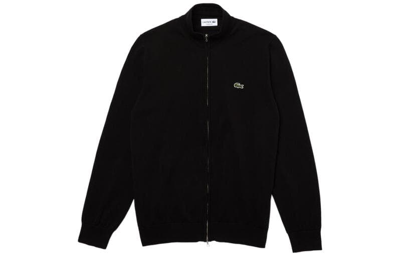 Куртка LACOSTE Stand-up Collar Organic Cotton Zippered Sweater - изображение 1