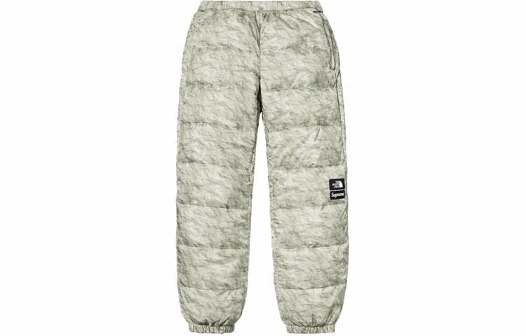 Штаны Supreme x The North Face 19 Paper Print Waterproof Pants - изображение 1