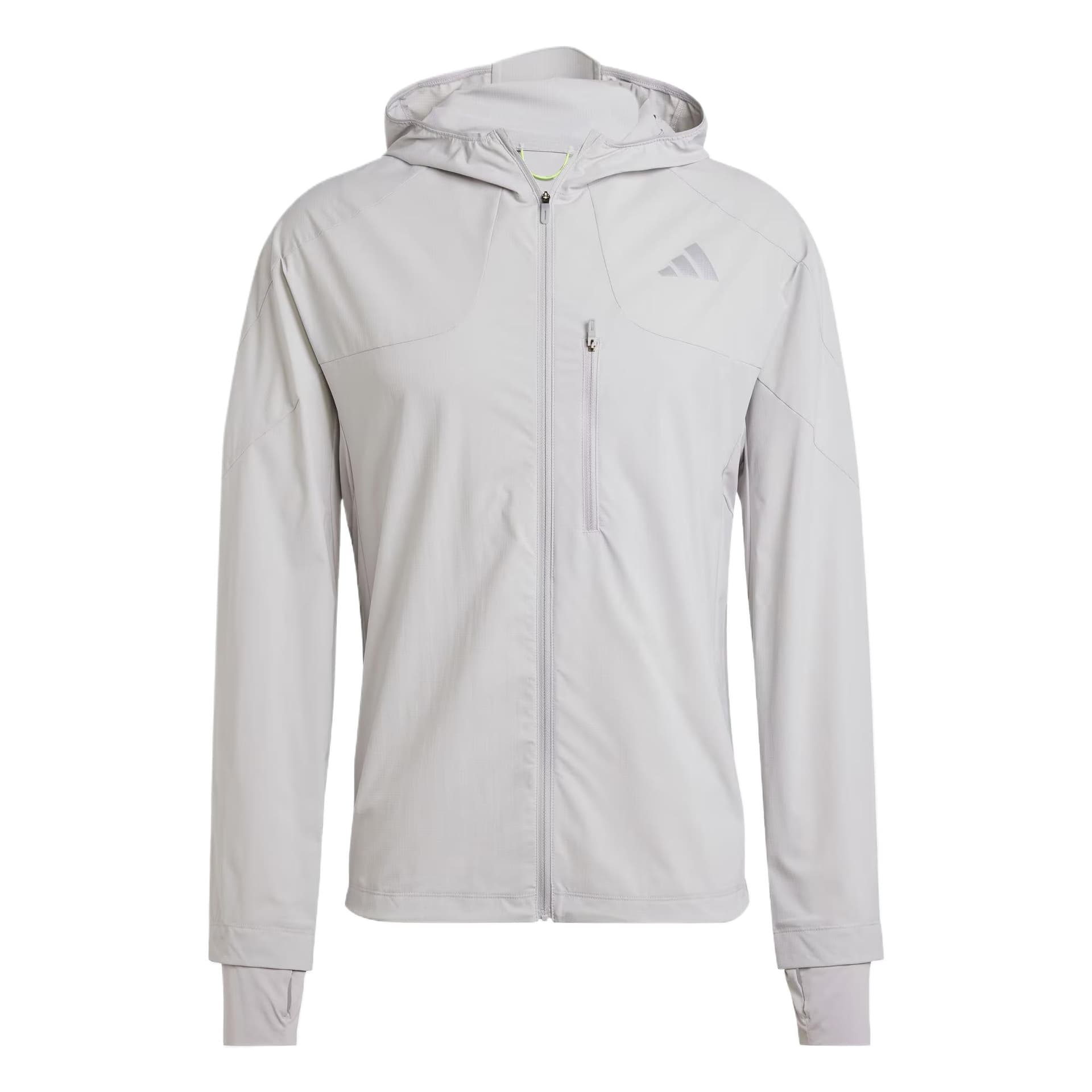Куртка Adidas Adizero HE JK Y Куртка Мужская Светло-Серый - изображение 1