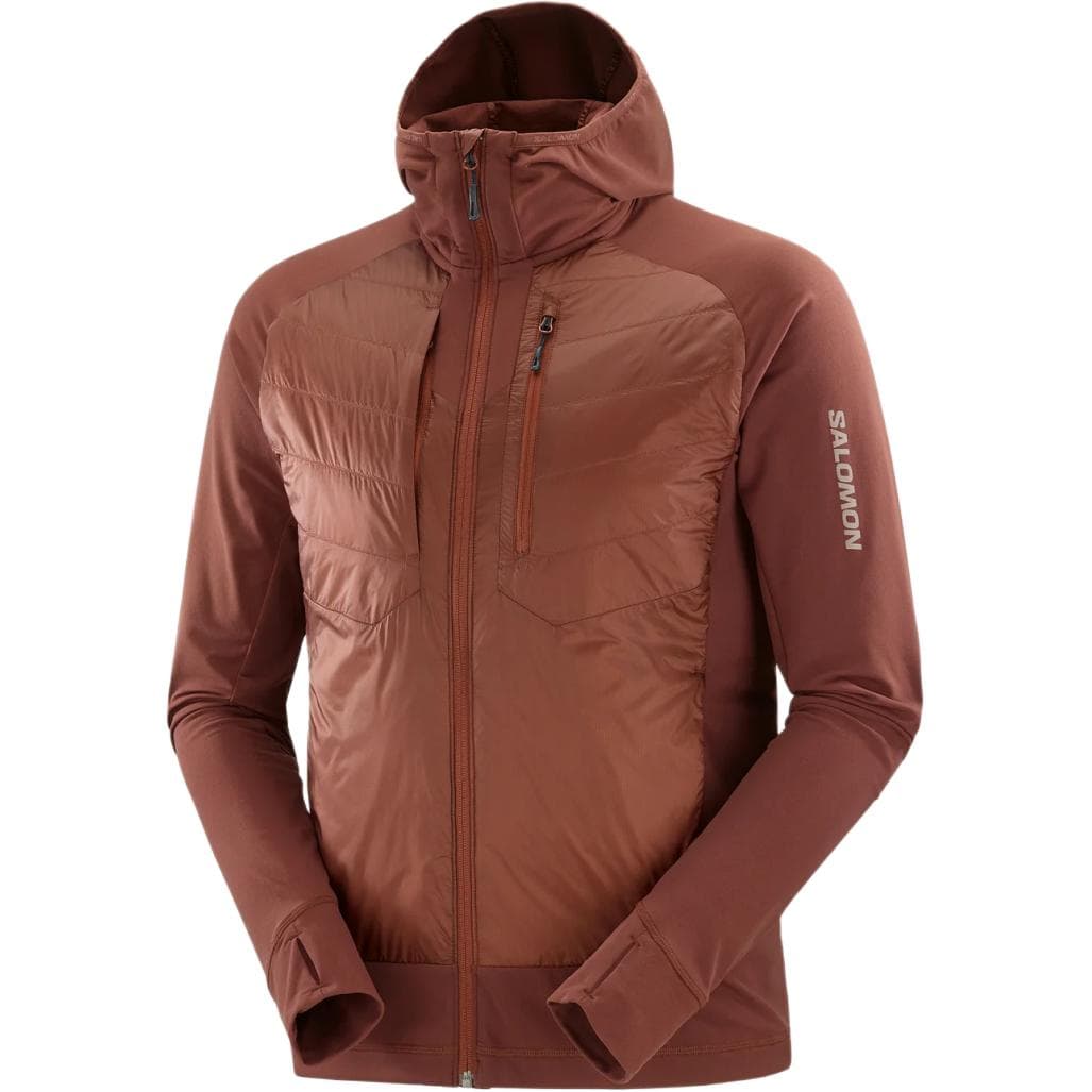 Куртка SALOMON ELIXIR HYBRID Куртки и Пальто Мужской Коричневый - изображение 1