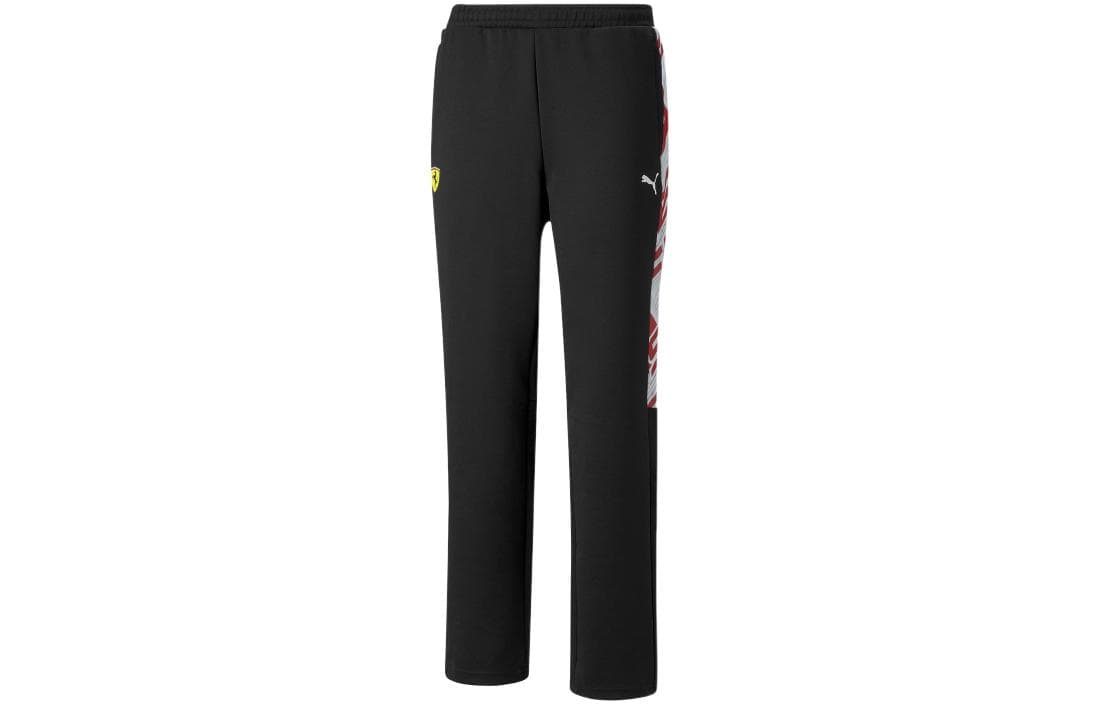 Штаны PUMA Черные Мужские Вязаные Спортивные Штаны - изображение 1