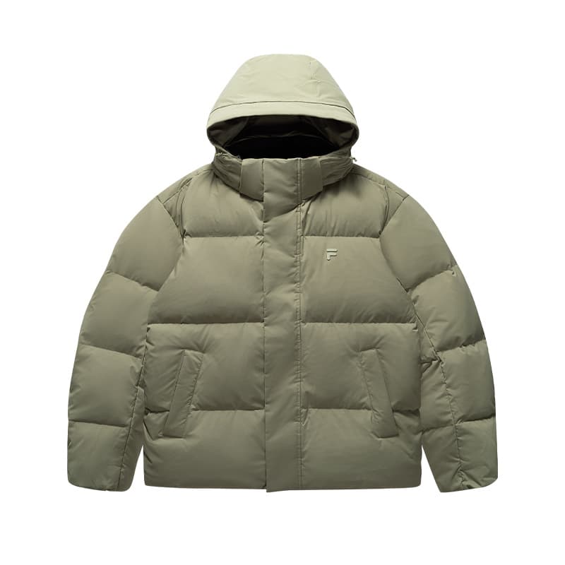 Зимняя куртка FILA FUSION FUSIONEER Мужской пуховик цвет темно-умбра хаки - изображение 1