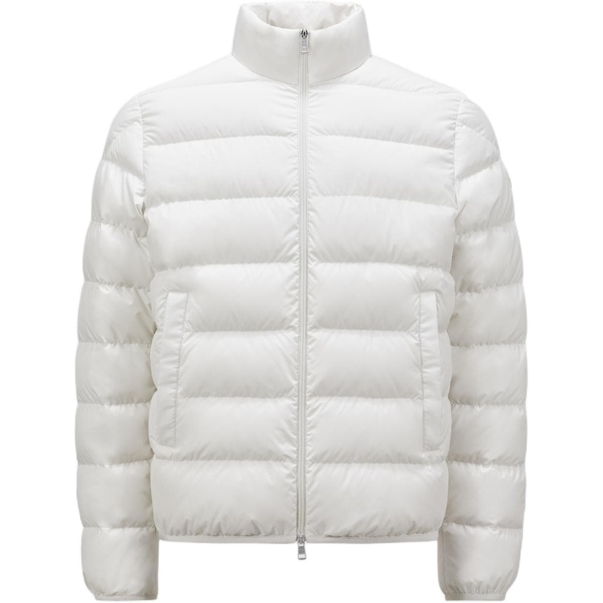 Зимняя куртка Moncler Short Down Jacket White - изображение 1