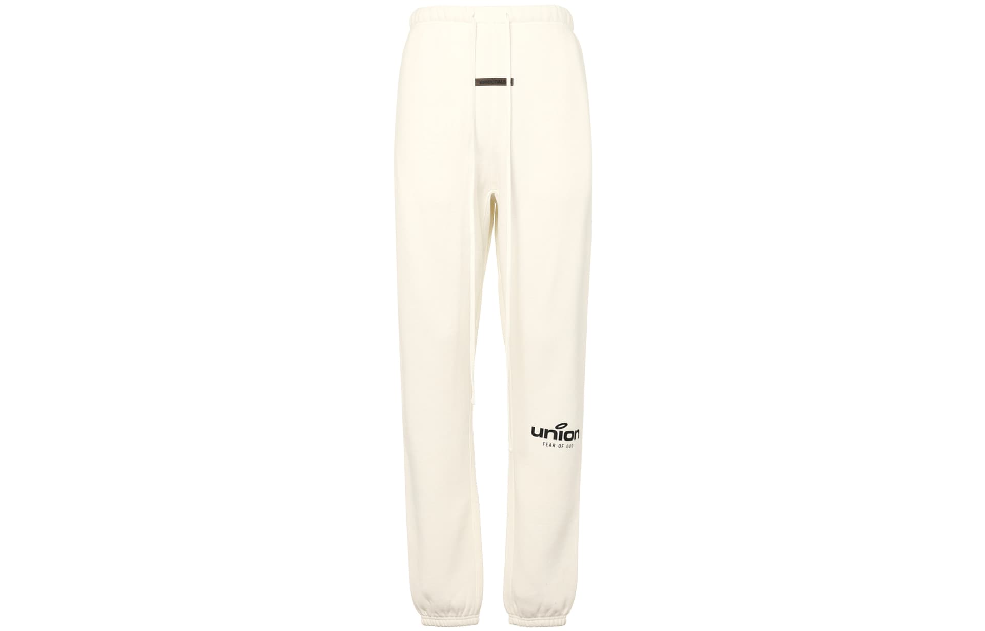 Штаны Fear of God Essentials x Union LA FW21 Vintage Sweatpant White Logo - изображение 1