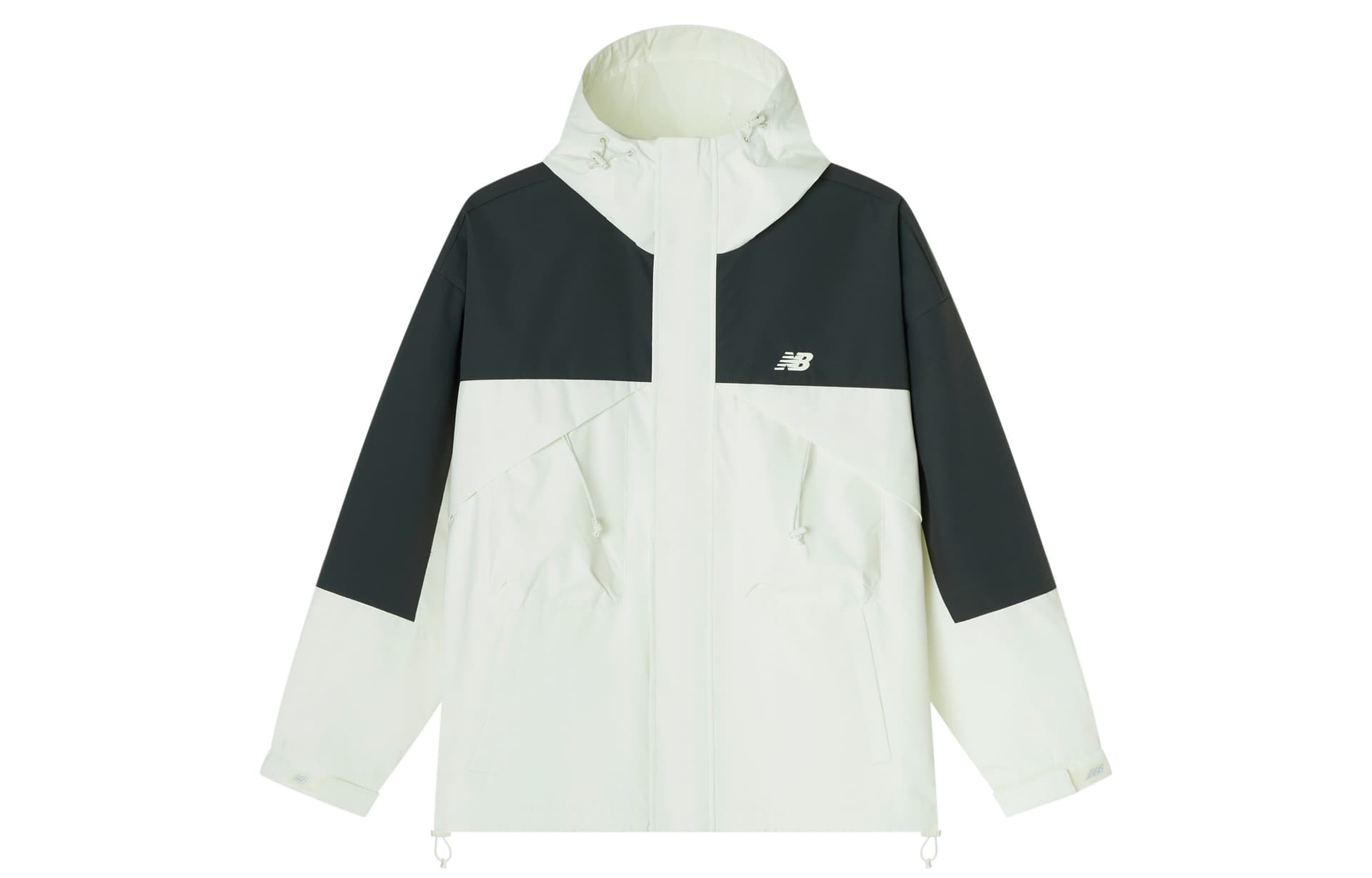 Куртка New Balance Куртки и Пальто Унисекс Черный Белый - изображение 1