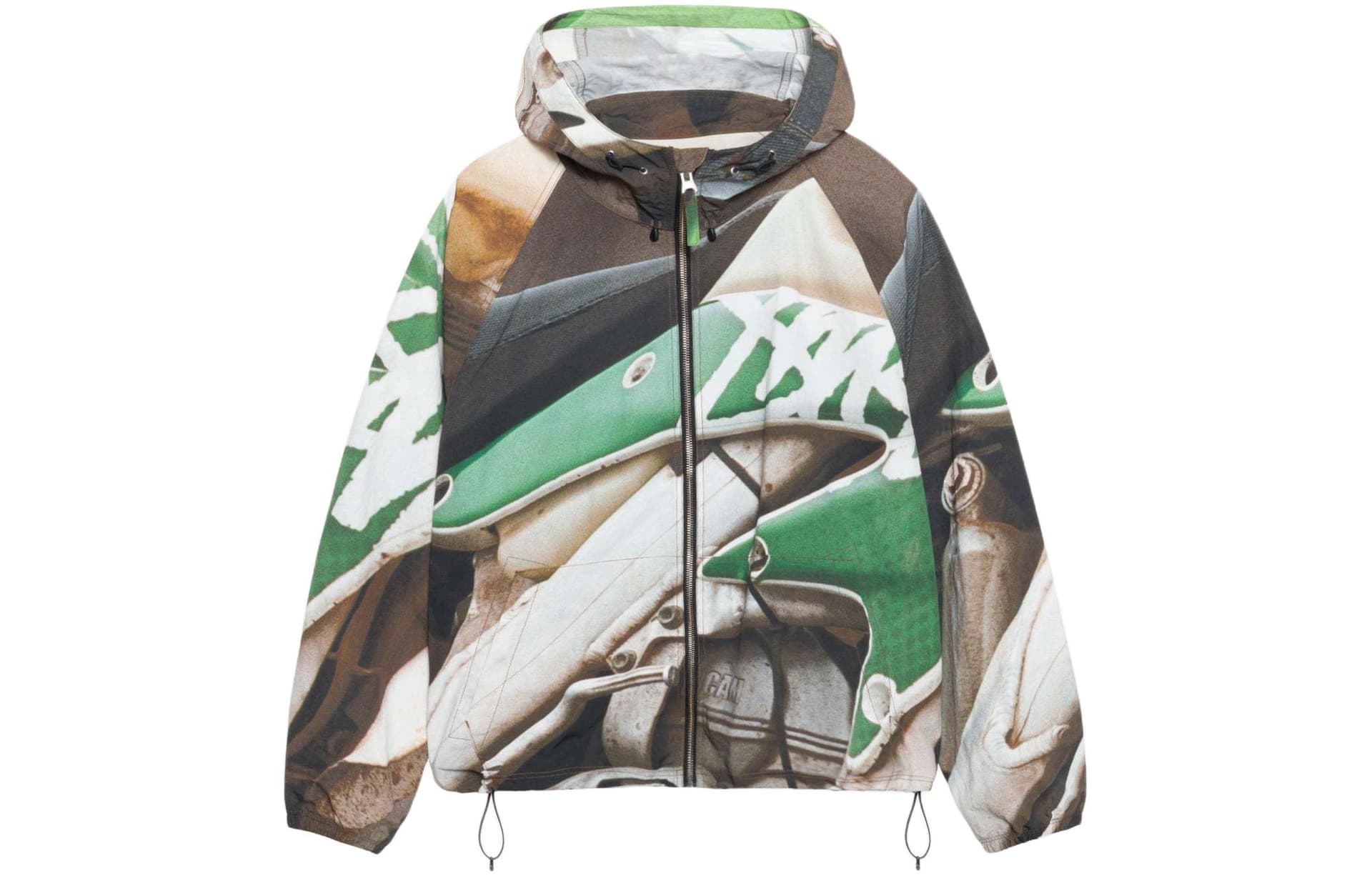 Куртка Stussy SS24 BEACH SHELL BAJA PRINT - изображение 1