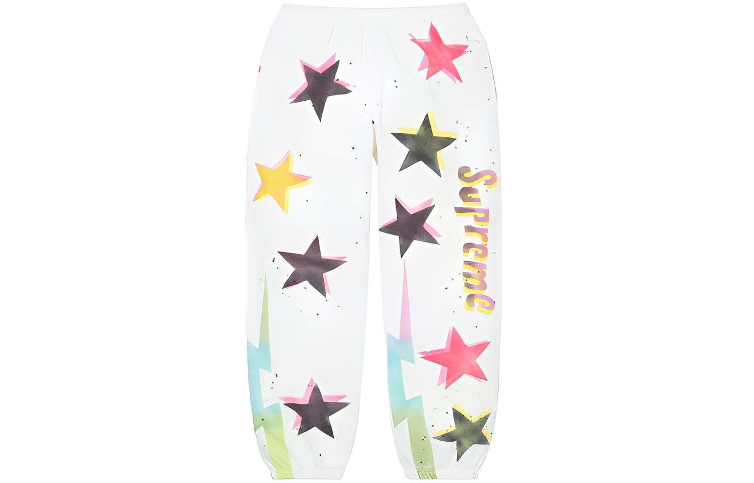 Штаны Supreme SS21 Week1 Gonz Stars Sweatpant - изображение 1