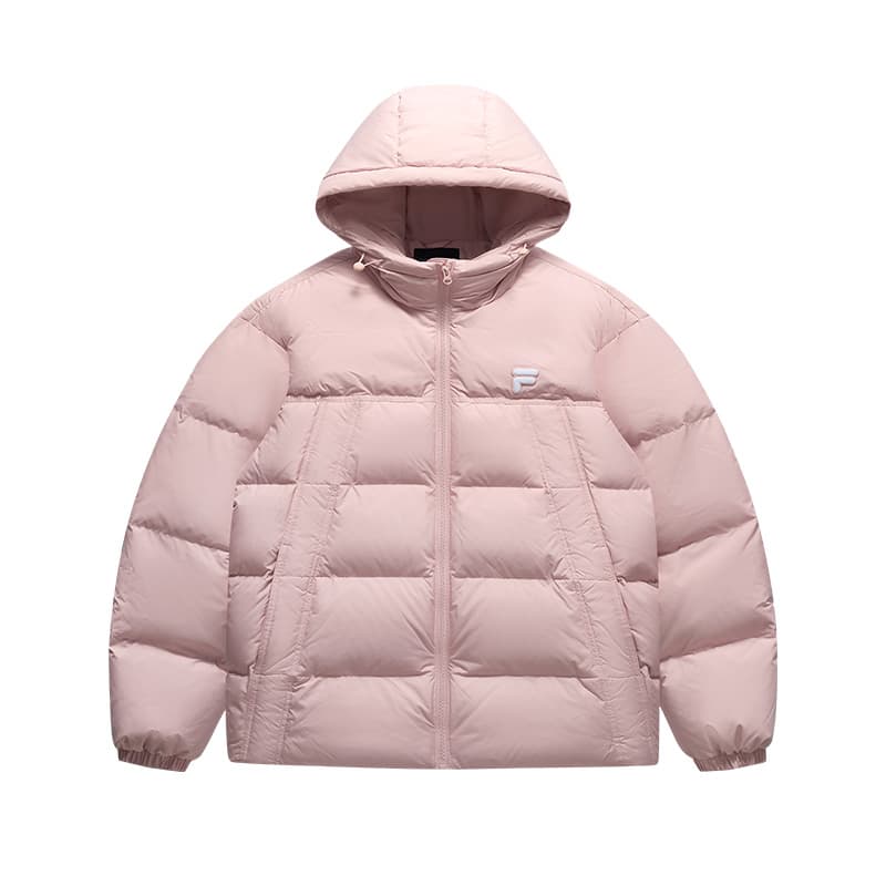 Зимняя куртка FILA FUSION FOB Пуховик Унисекс Голый Розовый - изображение 1