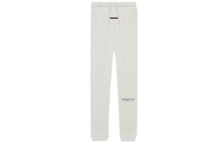 Штаны Fear of God Essentials SS21 Sweatpant Light Heather Oatmeal Logo - изображение 1